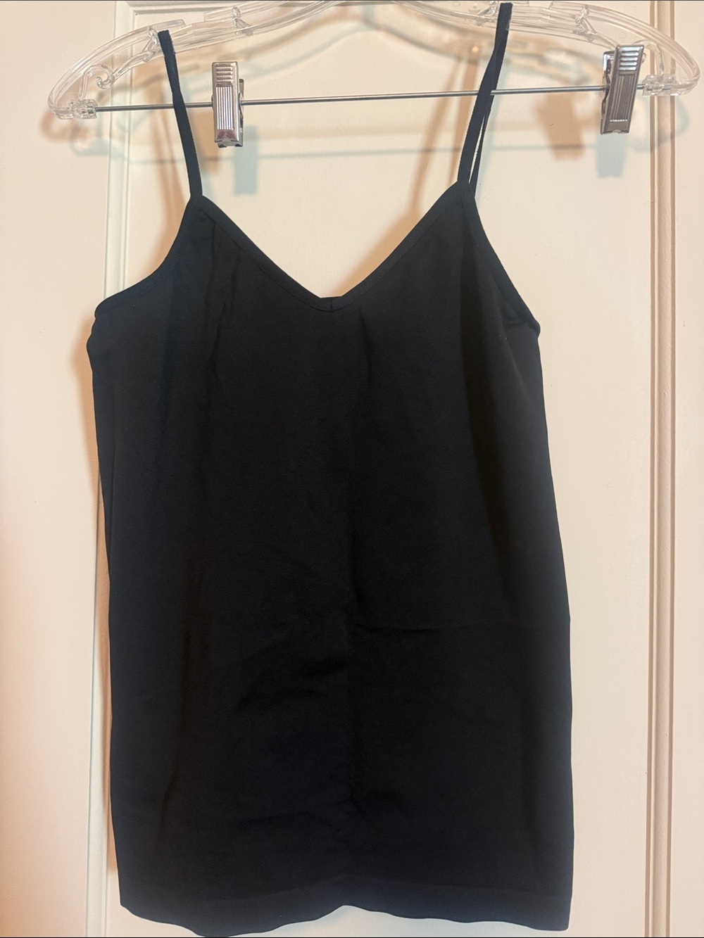 H&M Black Spaghetti Strap V-Neck Camisole